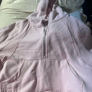 lulu lemon scuba half zipped hoodie